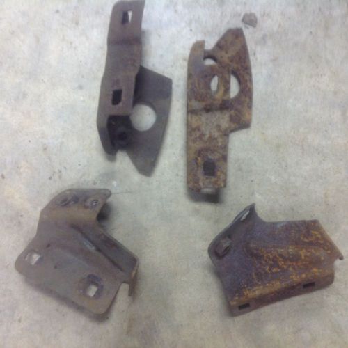 1969 t/a pontiac firebird rear bumper mounting bracket set gm original parts