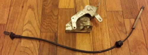 Jeep throttle bracket cable assembly gladiator wagoneer j-series gas