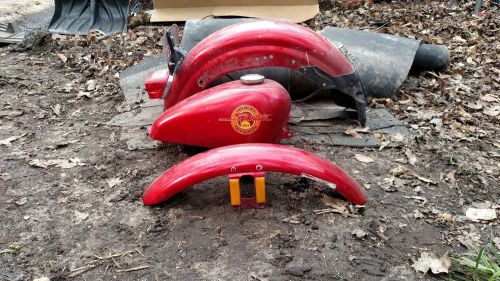 1990 harley-davidson sportster paint set tank, fenders, tins