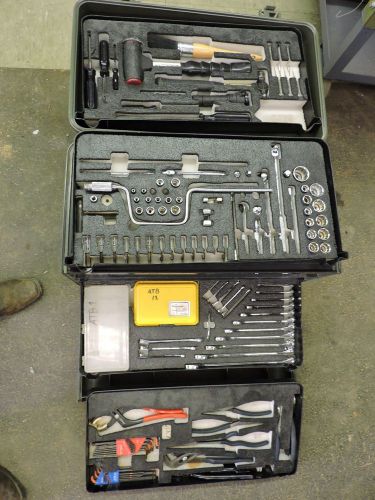 Kipper military 4 drawer aircraft general mechanics tool kit #46