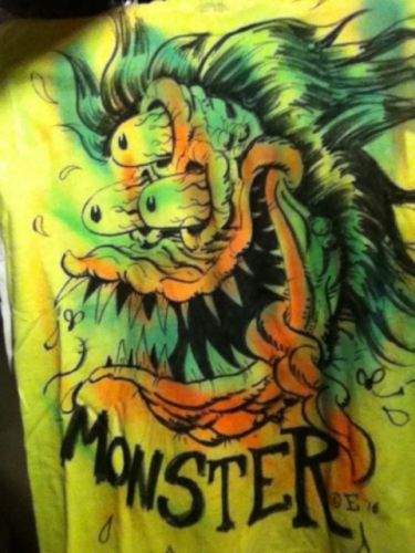 Big daddy roth type monster shirt!