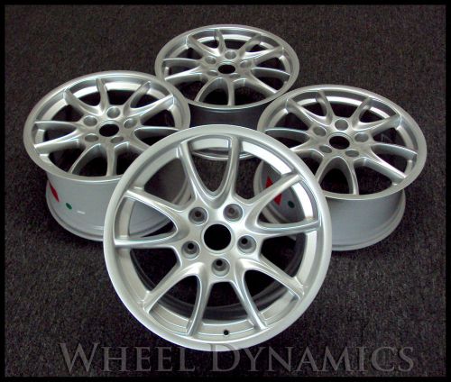18&#034; porsche wheel gt3 rs 996 951 944 993 997 rims boxster cayman 911 use oem cap