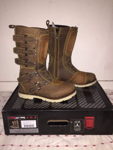 New icon 1000 elsinore boots brown size 8