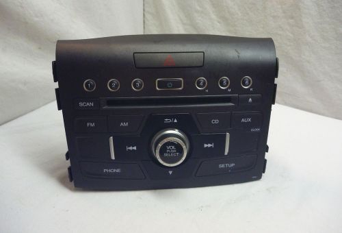 12 13 14 honda crv cr-v radio cd mp3 player 39100-t0a-a520 1xna c47225