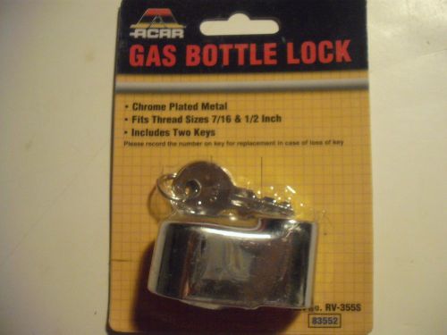 Acar double lp tank gas bottle nut security lock rv motorhome camper  rv-355s