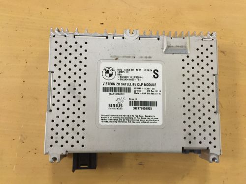 Bmw e65 e66 sirius visteon zb satellite dlp radio module s 745i 750i 6950303 