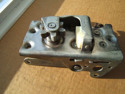 1966-67 dodge charger , left side door latch mechanism , very nice original .