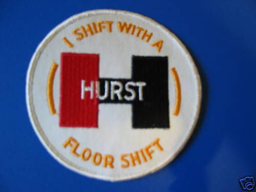 Vintage hurst shifter patch