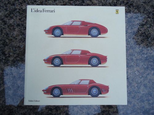 Ferrari l&#039;idea book enzo brochure manual