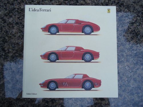 Ferrari l'idea book enzo brochure manual