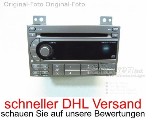 Radio cd player subaru forester sg 07.02- gx806ef2 86201sa200