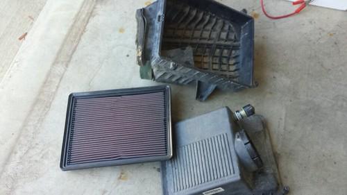 Factory intake box for gm with k&n air filter