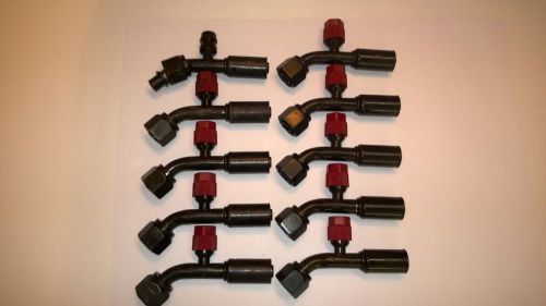 A/c hose fitting steel #8 female reduced dia with r-134a low port lot405389r