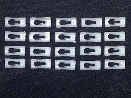 Nosr cadillac chevy oldsmobile pontiac vinyl top molding moulding trim clips 20p