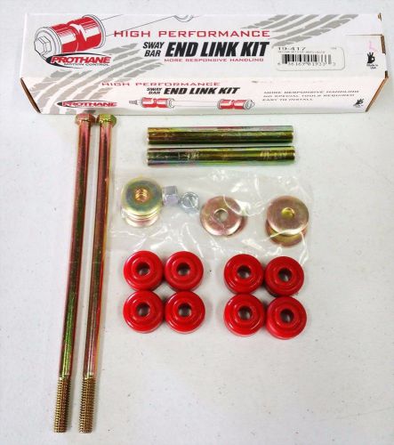 Prothane 19-417 poly front 6-1/8&#034; &#034;a&#034; length end link kit for mustang 79-93