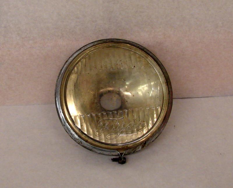 Old glass flyer light lens