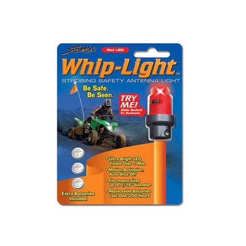 Streetfx atv whip-light red - closeout