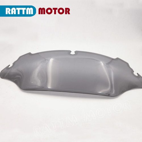 New smoked 7" wave windscreen windshield for 2014-2016 harley flhtcu flhx flhtk