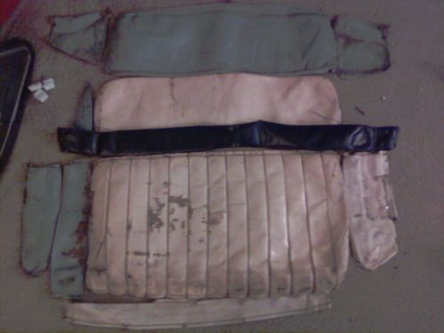 Packard seat leather upholstery-front passenger upper