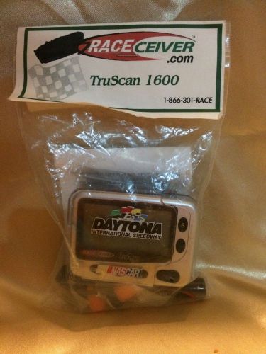 Raceceiver tru-scan 1600 portable scanner daytona edition new