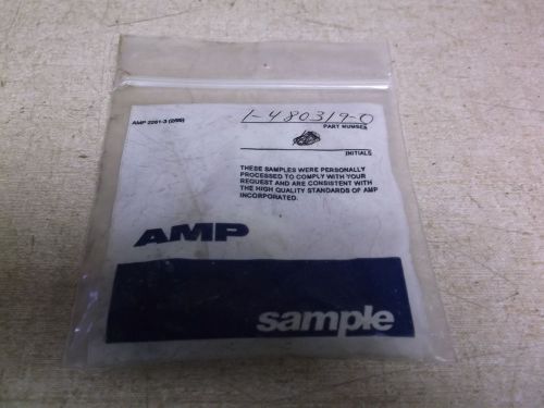 New amp 1-480319-0 locking male connector, sample pack of 9 *free shipping*