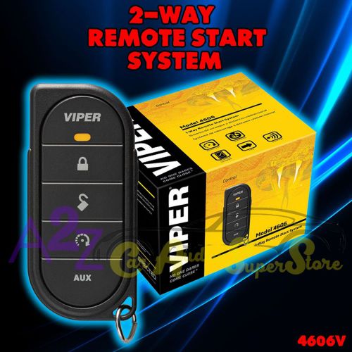 Viper 4606v 1 way car remote start system w/ keyless entry 4606v