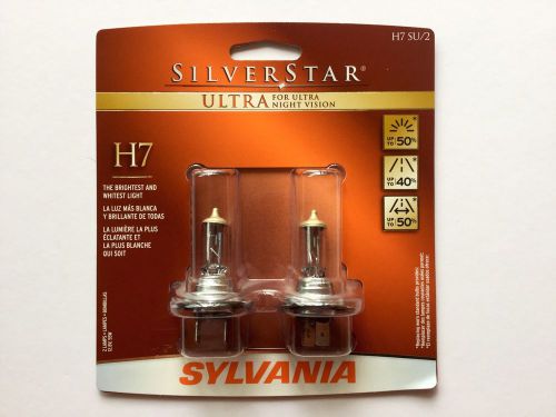 Silvania silverstar ultra h7 bulbs