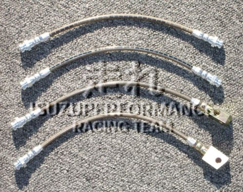Stainless steel brake lines isuzu i-mark rwd gemini pf t-series 1981-84