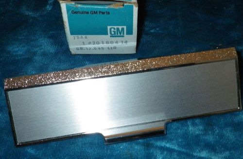 Nos g1982-1989 cadillac lid ashtray cover arm seat gm#20160414 deville fleetwood