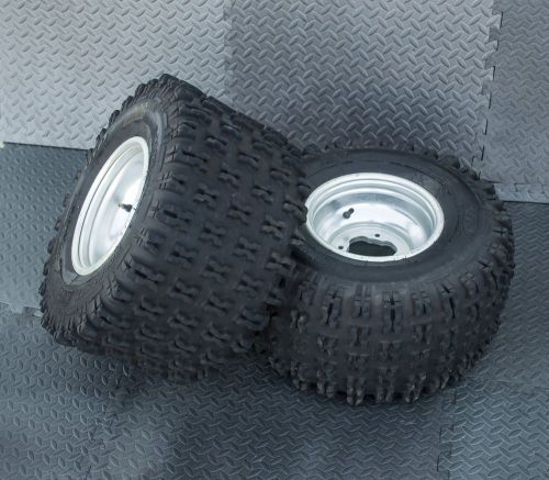 Holeshot hd rear tires wheels aluminum rims yamaha banshee yfz450 raptor f-41