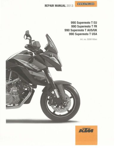 Ktm service manual 2013 990 supermoto t  usa / eu / fr / aus / uk