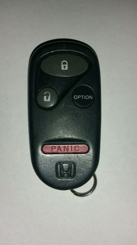 Honda oem civic crv keyless remote fob 4 button transmitter a269zua101 working