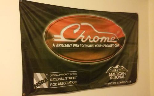 Chrome a brilliant way to insure your speciality car nsra banner flag sign