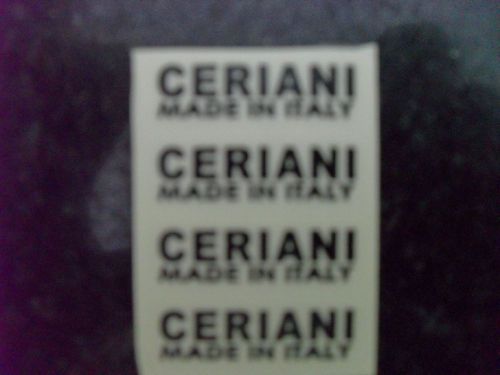 Ceriani decal set  1970 1980 style  set of  4 decals