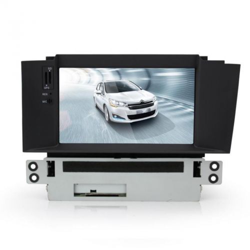 7&#034; car gps navigation touch screen radio ipod bt tv dvd rds for citroen c4l