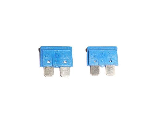 10 pcs. pack of 10 amp auto (apr/atc/ato) blade fuse blue for universal