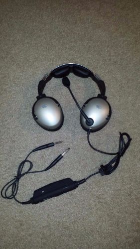 Lightspeed zulu 1 aviation headset &#034;refurbished &#034;