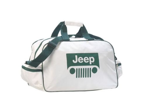 New jeep travel / gym / tool / duffel bag wrangler liberty compass cherokee flag