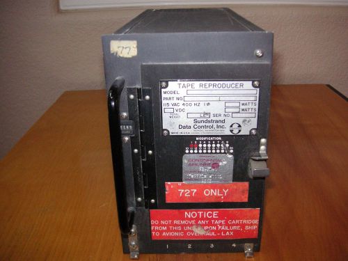 Tape reproducer honeywell - sundstrand p/n 108002-0002 model # 201-aa0