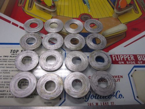 16 aluminum .100" valve spring heat sink shims manley manton nitro pac 426 hemi