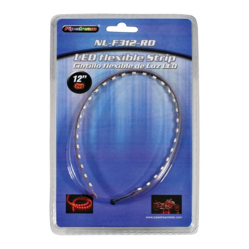 Nippon america  nlf312rd pipedream 12" high intensity flexible led strip cut