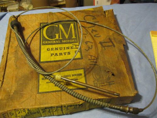 Nos 1962-67 chevy impala,belair,biscayne parking brake cable, read below...