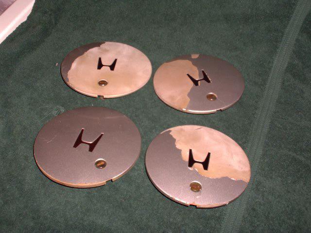 1991 honda civic wheel center caps
