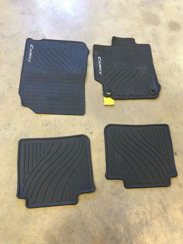 2012-14 toyota camry all weather mat set