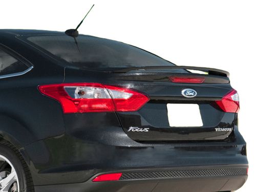 Painted ford focus 4-door factory style spoiler 2012-2014