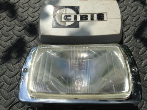 Vintage genuine one only cibie 175 road light clear lens 4x4 racing off road