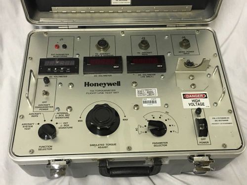 Honeywell aviation flight line test set lctc29089 t55 aircraft torquemeter leads