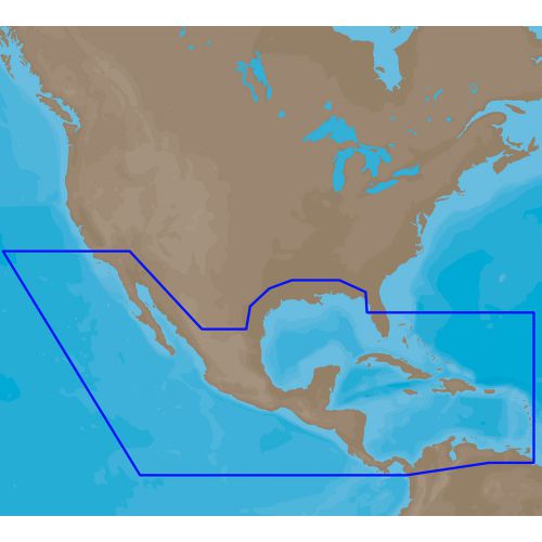 New c-map 4d na-d027 central america &amp; caribbean full content na-d027-full