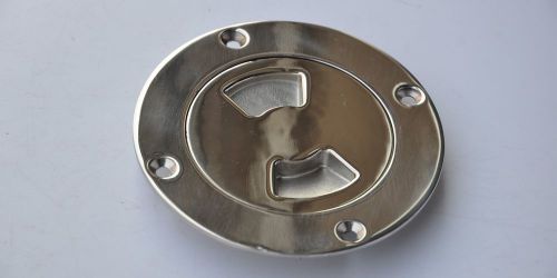 Boat / marine 6&#034; 316 stainless steel deck plate