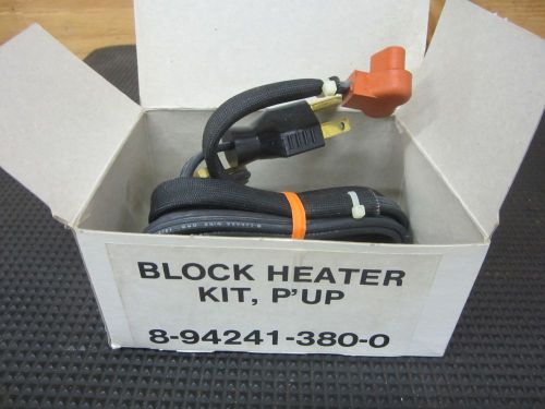 8-94241-380-0 isuzu block heater pup